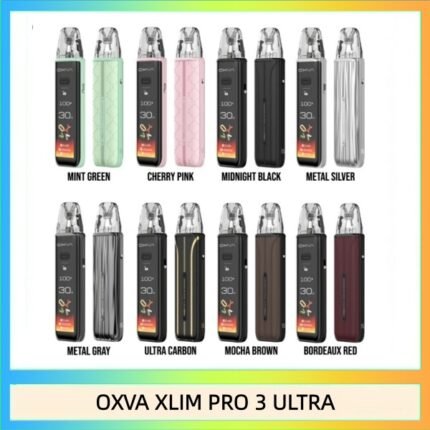 OXVA XLIM PRO 3 ULTRA 奧創小蠻牛觸屏螢幕電子煙主機空倉