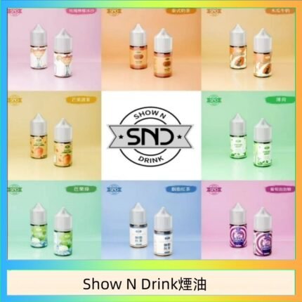 Show N Drink煙油 玫瑰檸檬冰沙 泰式奶茶