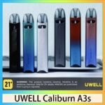 UWELL Caliburn A3S咖哩棒A3S POD電子煙主機官網評價說明書